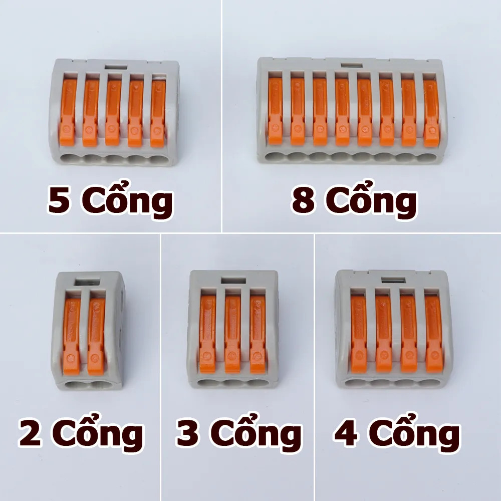 Cút nối dây điện cho các dự án thiết bị chiếu sáng ngoài trời, chống nước - Linh Kiện đèn led Zalaa