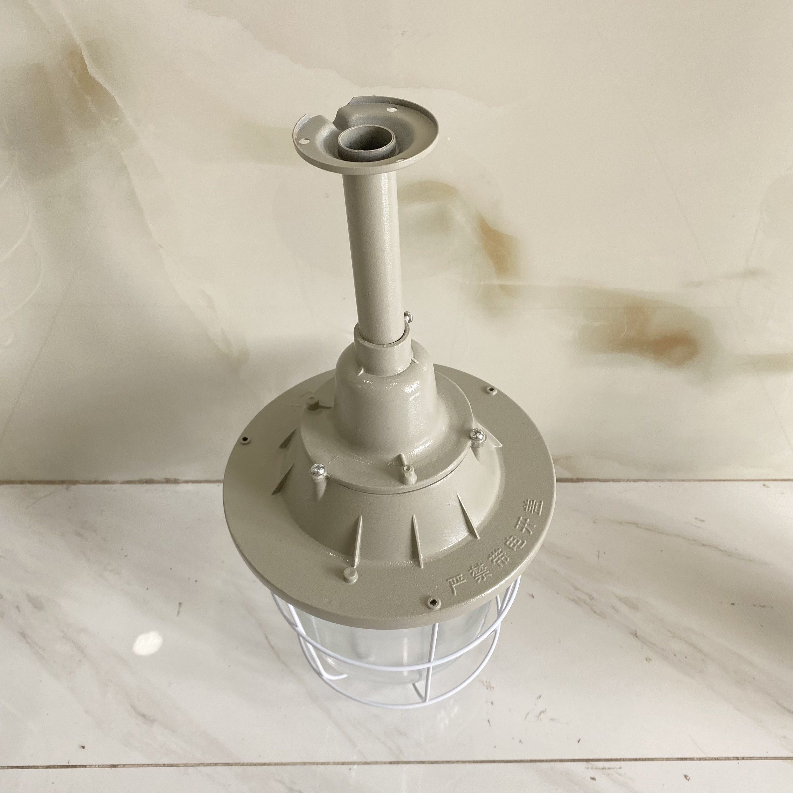 Máng Đèn Led Bulb Chống Nổ gắn trần D200/H460, 28W/E27 EXII BT06