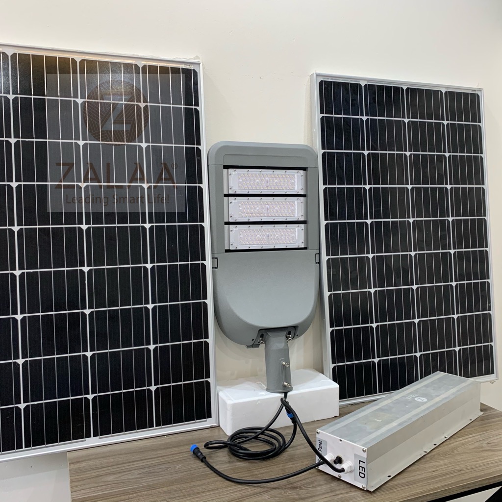 Bộ Đèn Đường Năng Lượng Mặt Trời dự án Công suất 60w, 80w, 100w, 120w