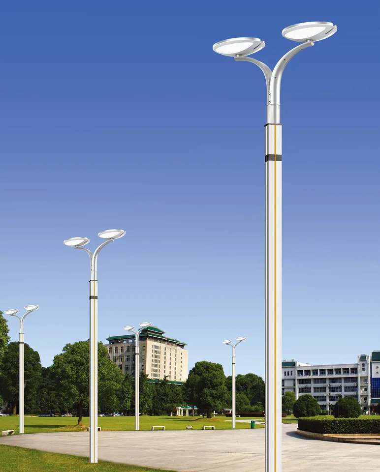 Đầu Đèn LED Sân Vườn Công Viên Hiện Đại Hướng Smart City ZAT-1051 ZALAA Công Suất 20W-60W Phù Hợp Cột 3-6M