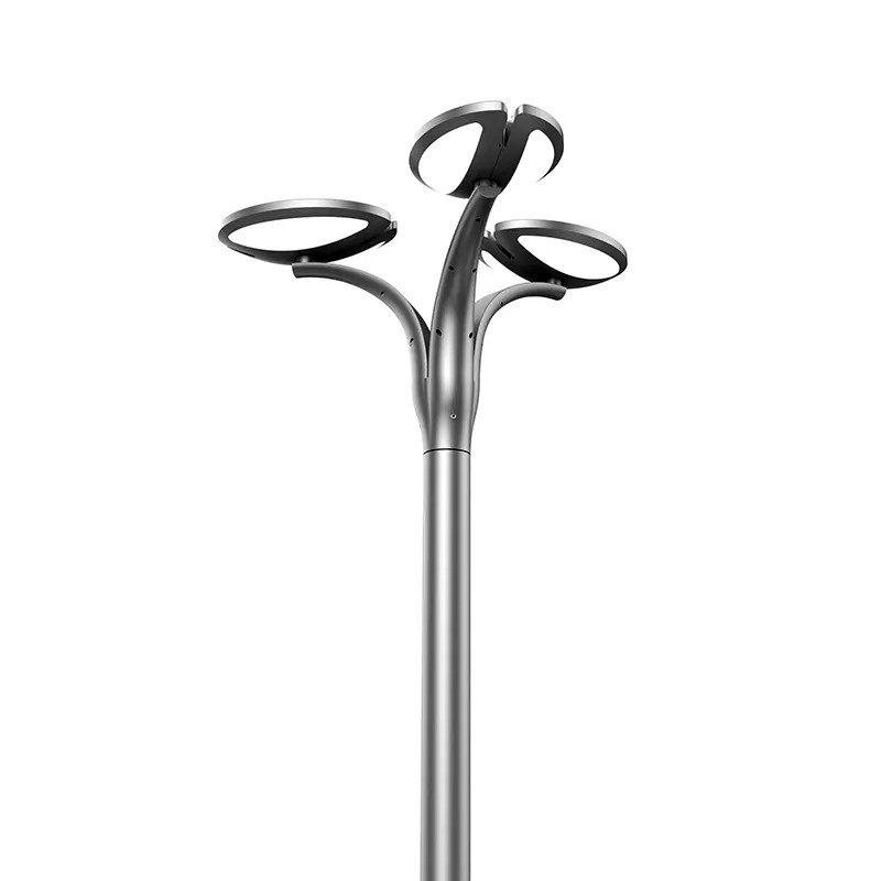 Đầu Đèn LED Sân Vườn Công Viên Hiện Đại Hướng Smart City ZAT-1051 ZALAA Công Suất 20W-60W Phù Hợp Cột 3-6M