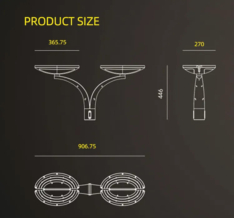 Đầu Đèn LED Sân Vườn Công Viên Hiện Đại Hướng Smart City ZAT-1051 ZALAA Công Suất 20W-60W Phù Hợp Cột 3-6M