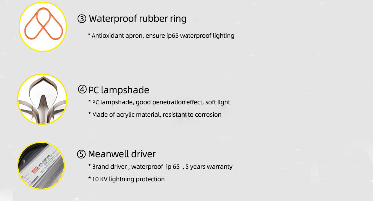 Đèn LED Chiếu Sáng Cảnh Quan Công Viên ZAT-1055 Công Suất 40-120W Phù Hợp Cột điện 3-6M