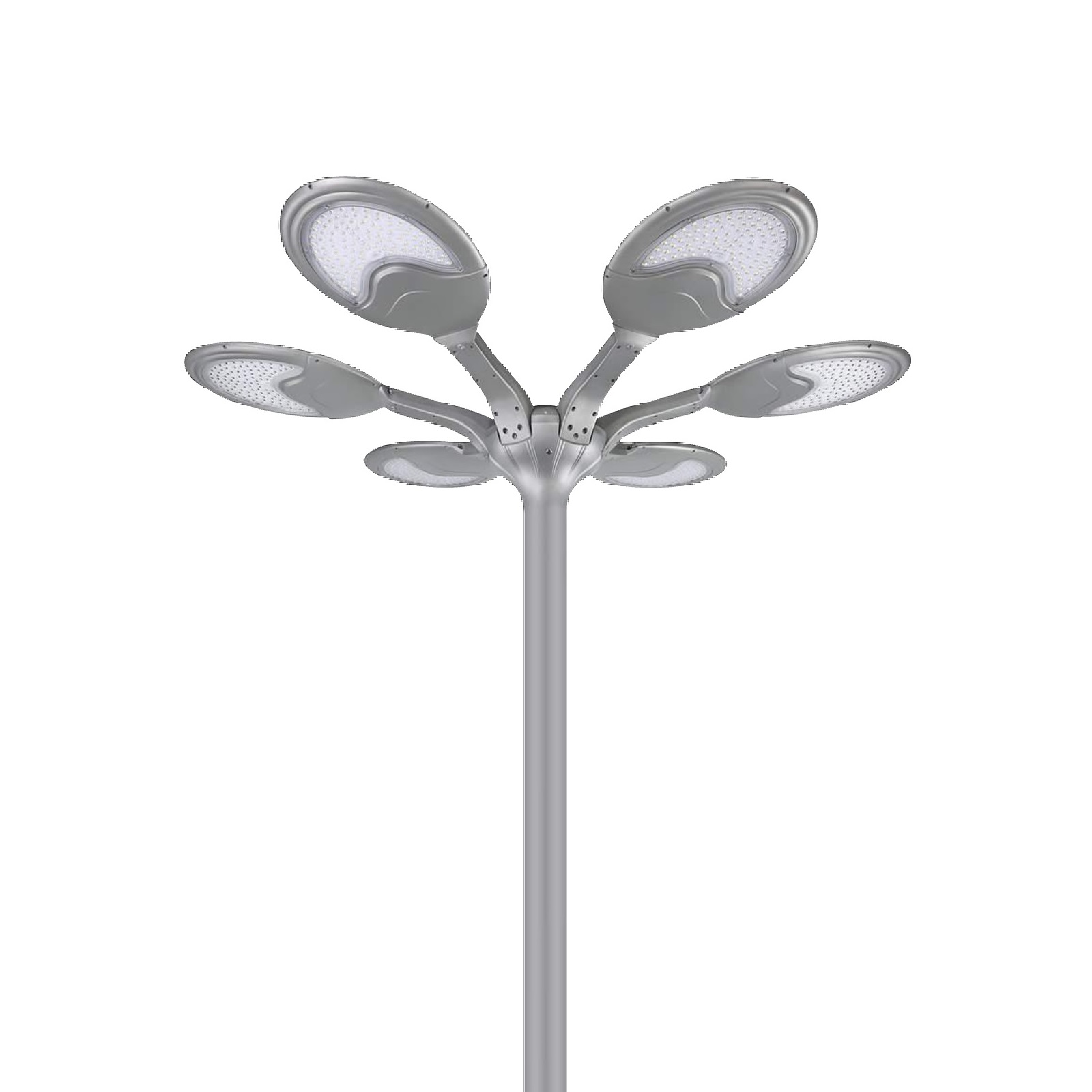 Đầu Đèn LED Sân Vườn Năng Lượng Mặt Trời ZALAA Solar Garden Cho cột cao 6-10m Chiếu sáng đường phố Smart City