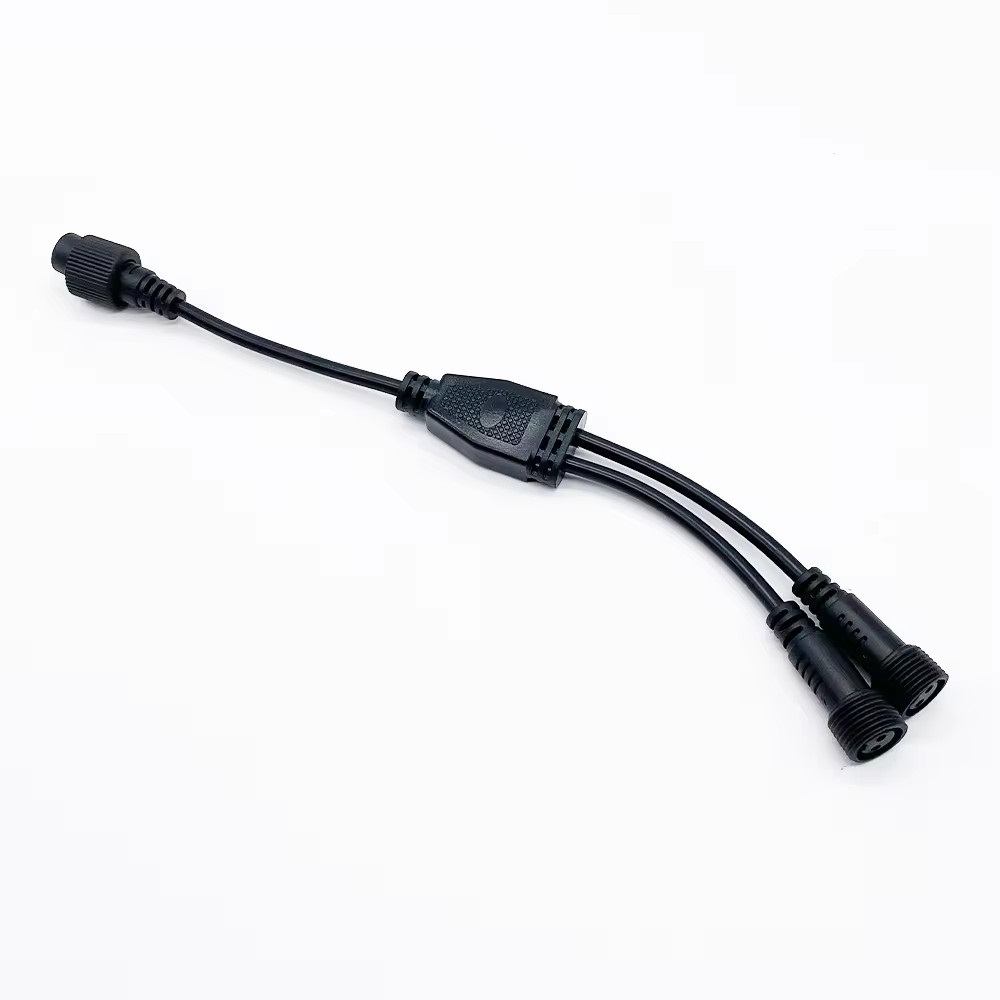 Dây Cáp Điện 1 Đầu Nối Chia 2 Dùng Nối Đèn LED Cho Vườn Ánh Sáng / Light Garden