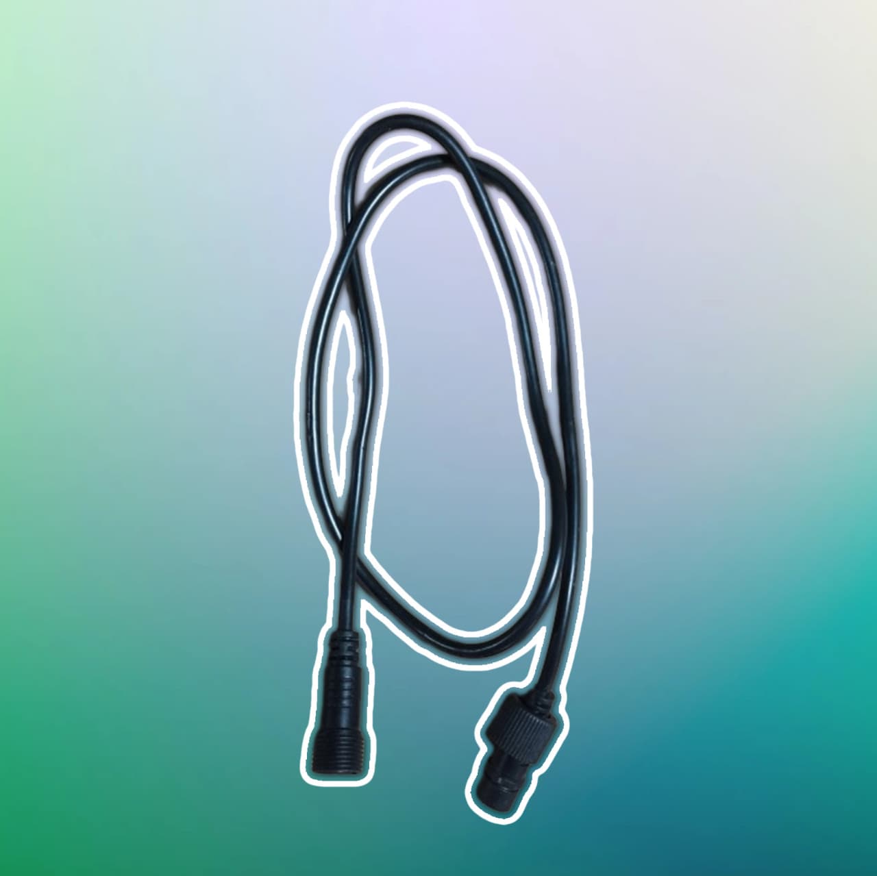 Dây Cáp Điện 2 Đầu Âm Dương Dài 1000mm Dùng Nối Đèn LED Cho Vườn Ánh Sáng / Light Garden