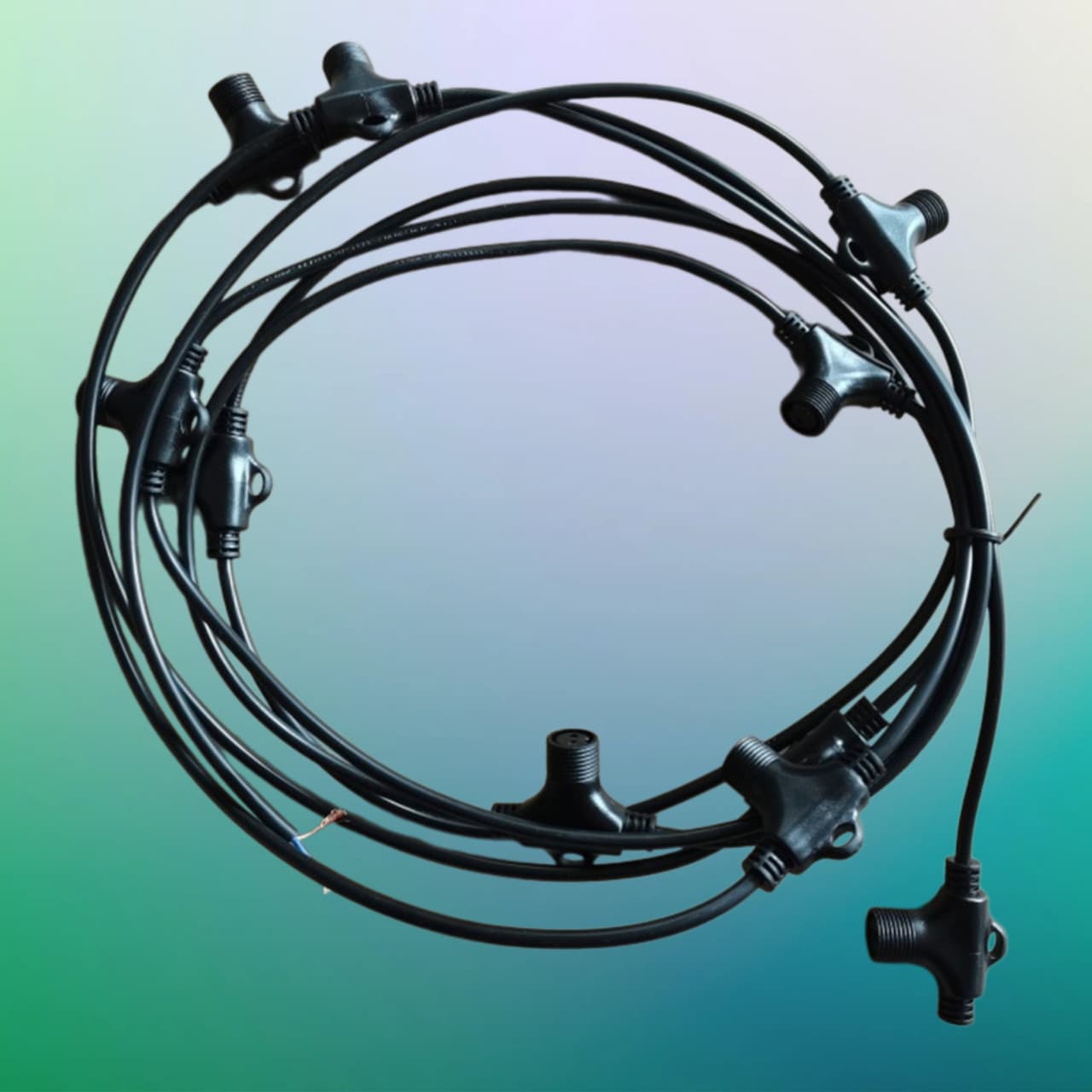 Dây Cáp Vành Đai Chính Dùng Nối Từ 1- 4 Đèn LED Cho Vườn Ánh Sáng / Light Garden