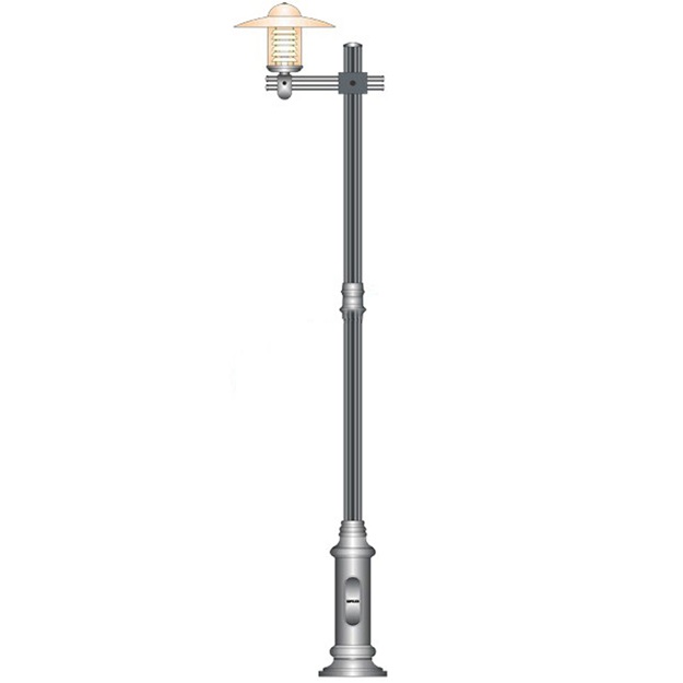 Đế Cột Nouvo - Chân Đế Cột Đèn Nhôm Gang Thép Bền Bỉ Chịu Lực Cao