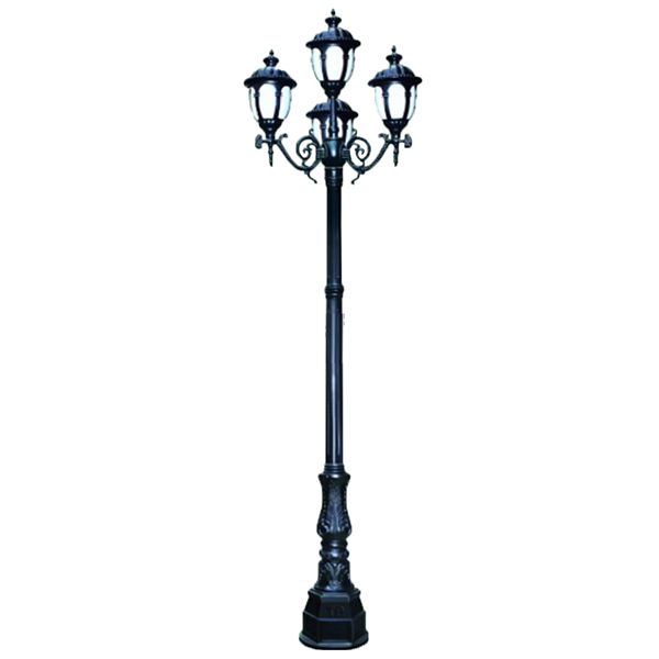 Đế Cột DC02 - Chân Đế Cột Đèn Nhôm Gang Thép Bền Bỉ Chịu Lực Cao