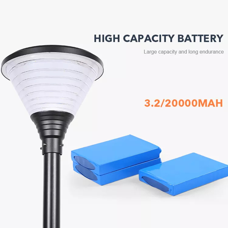 Đèn Cảnh Quan Sân Vườn Năng Lượng Mặt Trời ZG-GGD001 ZALAA cho cột cao 2-4m