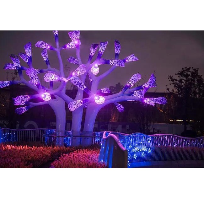 Đèn Cảnh Quan ZALAA Mô Phỏng Cây Ngô Đồng Cảnh ZCQ-HH1022 Sycamore Trees Lighting