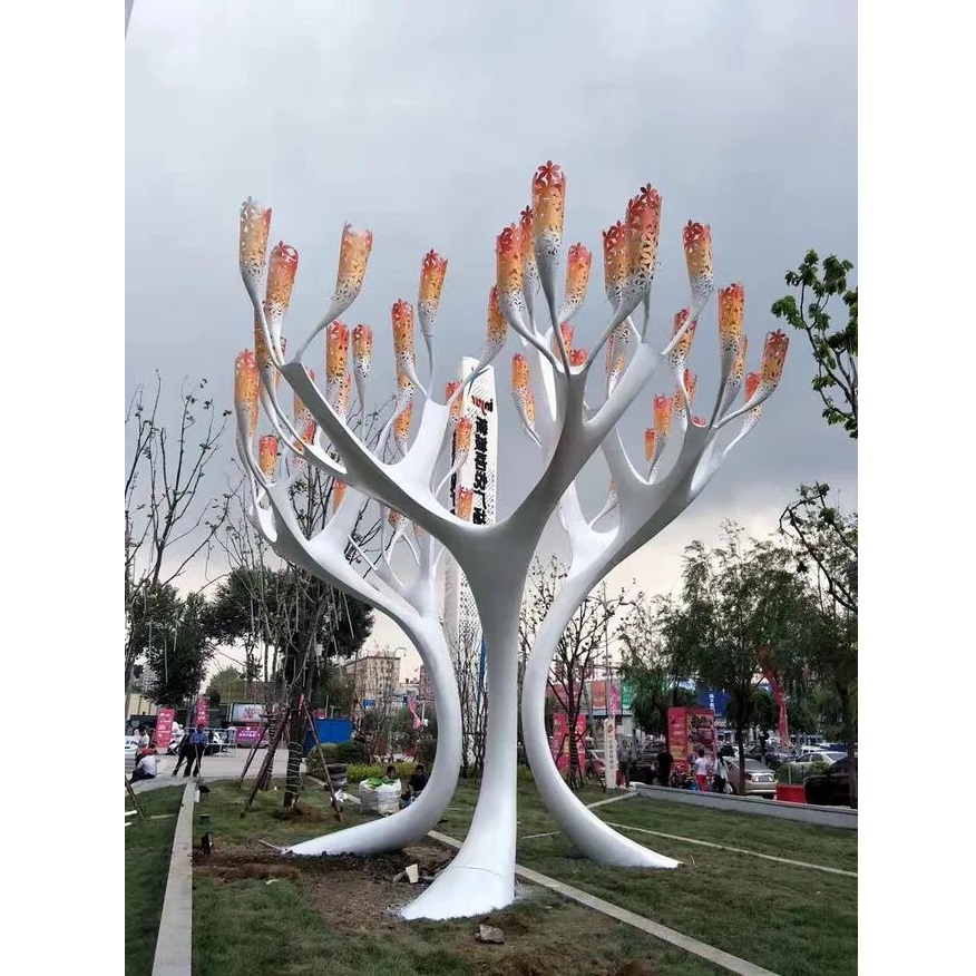 Đèn Cảnh Quan ZALAA Mô Phỏng Cây Ngô Đồng Cảnh ZCQ-HH1022 Sycamore Trees Lighting