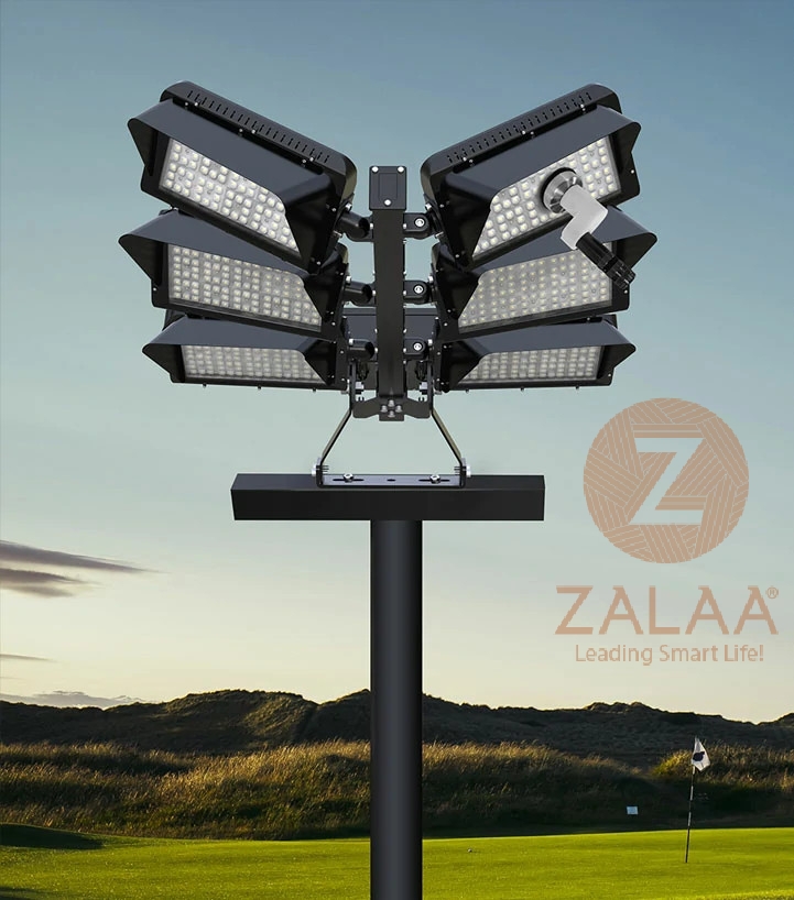 Đèn Chiếu Sáng Sân Thể Thao có giải pháp Smart Lighting SOGA Kết Nối 4G ZALAA