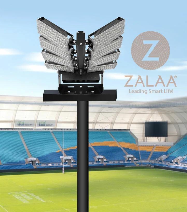 Đèn Chiếu Sáng Sân Thể Thao có giải pháp Smart Lighting SOGA Kết Nối 4G ZALAA