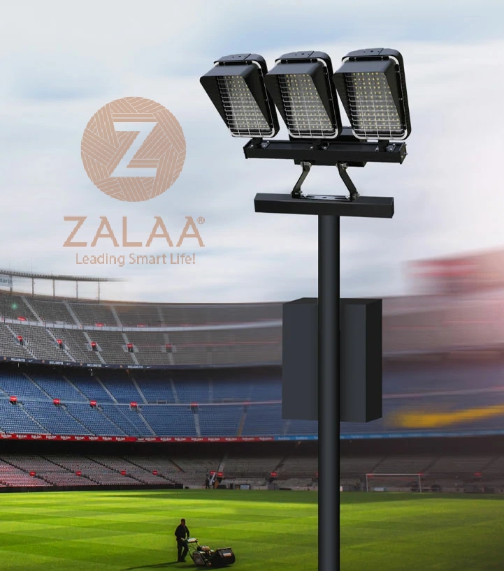 Đèn Chiếu Sáng Sân Thể Thao có giải pháp Smart Lighting SOGA Kết Nối 4G ZALAA