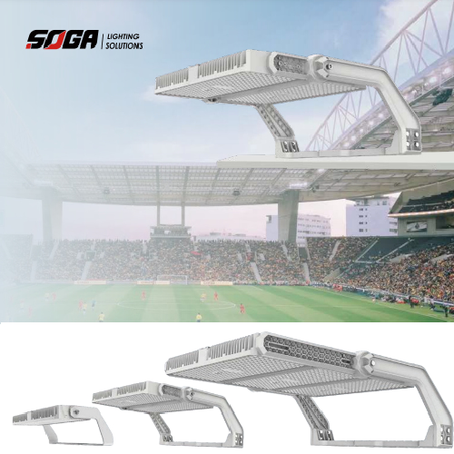 Đèn Chiếu Sáng Sân Thể Thao Thông Minh ZALAA/SOGA Mới Leopard ZSG-LP 600W, 1200W, 1800W | Zalaa/Soga Smart Lighting
