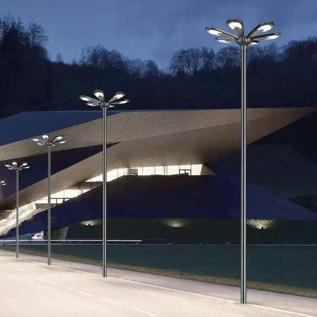 Đèn Đường LED Kiểu Dáng Bông Hoa 6 Cánh Hiện Đại ZG-TYD5005-6 AC220V 420W ZALAA Cho cột cao 6-10m