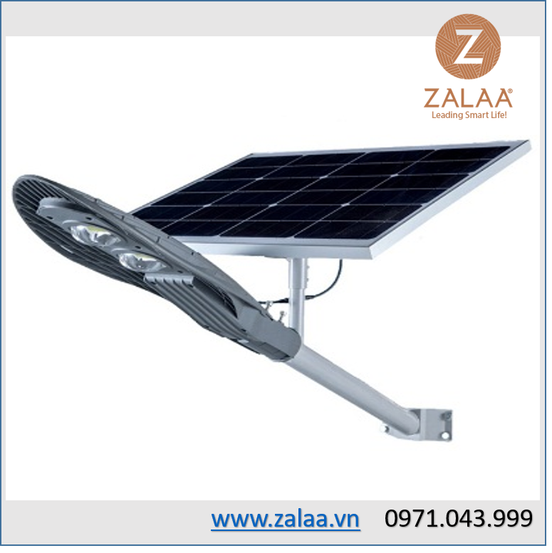 Đèn đường năng lượng mặt trời 100w mã sản phẩm ZLX-100S ZALAA
