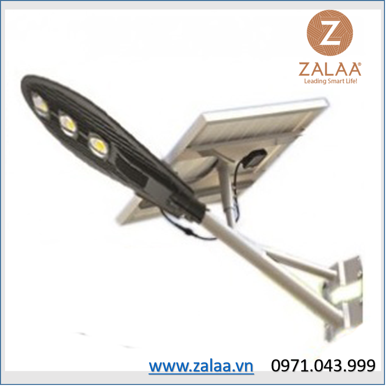Đèn đường năng lượng mặt trời 150w mã sản phẩm ZLX-150S ZALAA