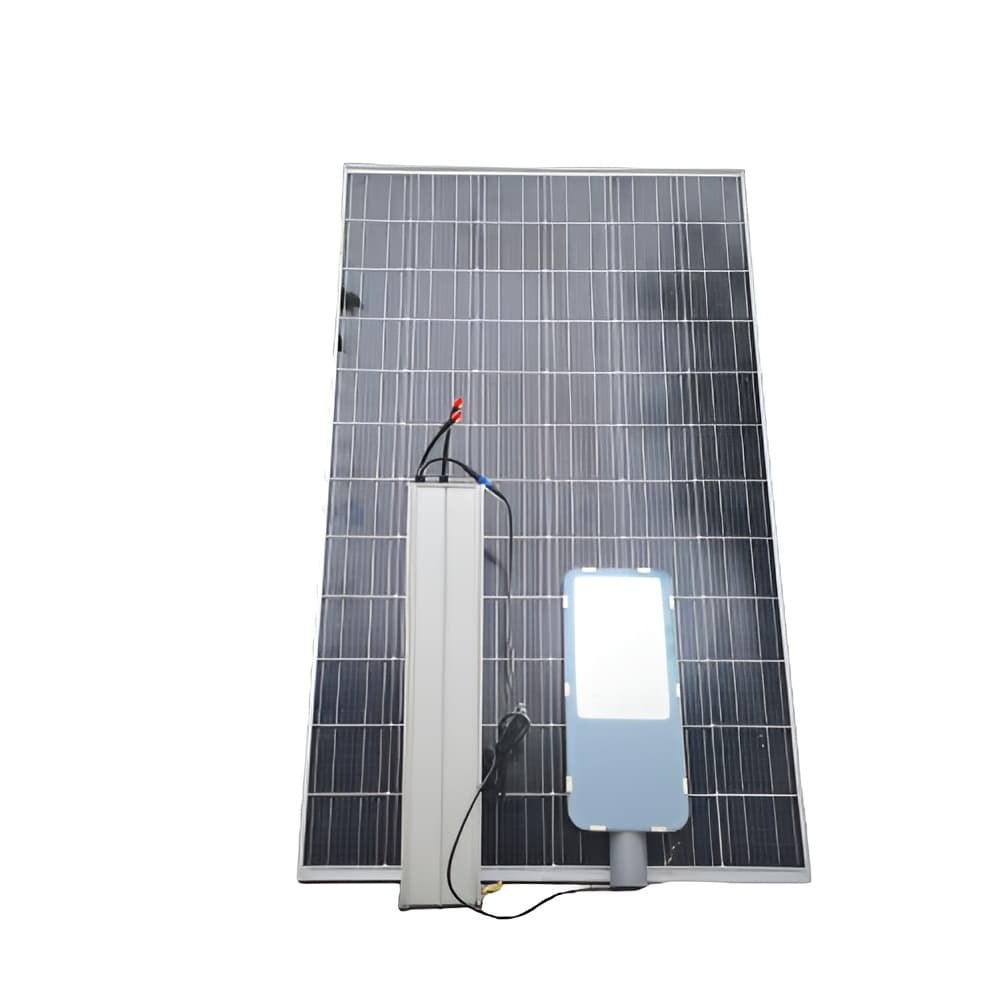 Đèn Đường Năng Lượng Mặt Trời Kết Hợp Điện Lưới Cài Đặt Công Suất Theo Yêu Cầu