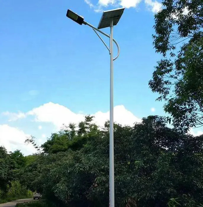 Đèn Đường LED 50W-200W Sử dụng Năng Lượng Mặt Trời Song Song Điện Lưới AC220V