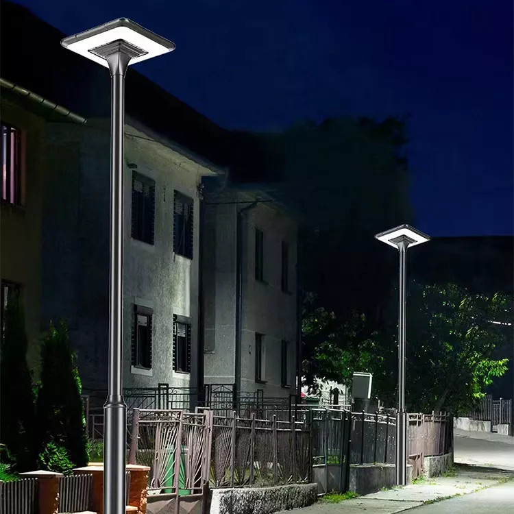 Đèn Đường Sân Vườn Công Viên Năng Lượng Mặt Trời ZG-TYD2505 45W ZALAA Cho cột cao 4-6m