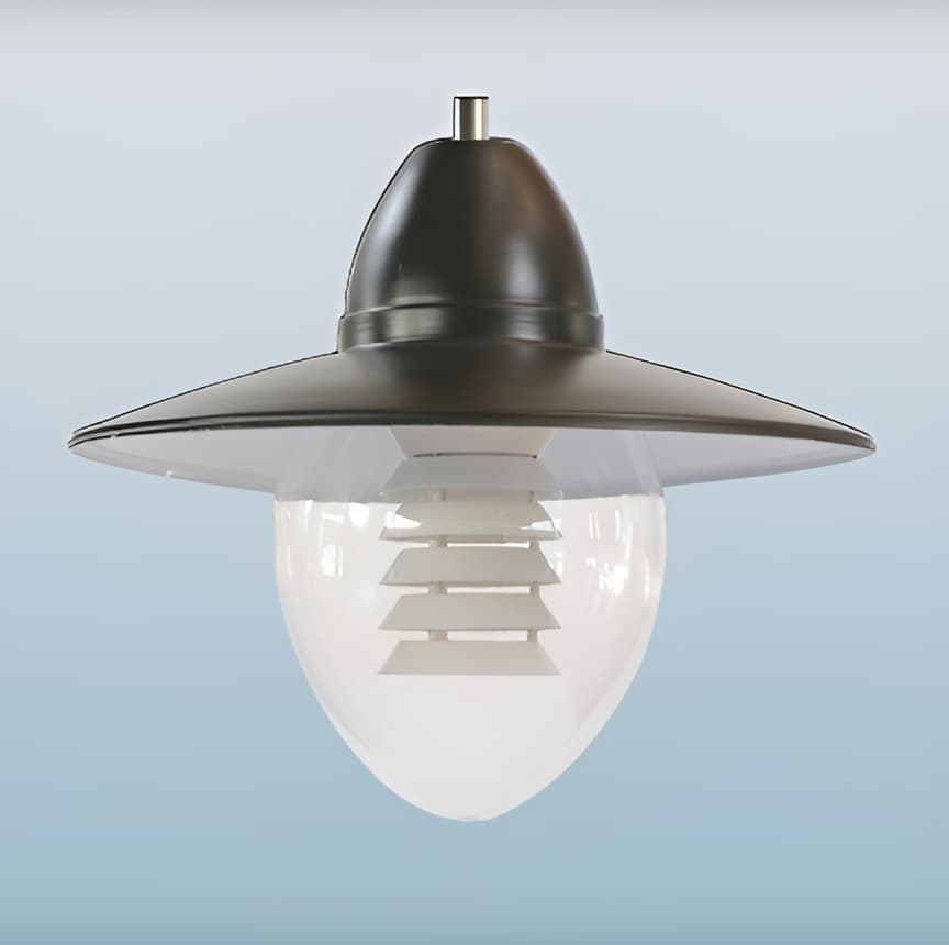 ĐÈN JEBI - Bóng cho cột đèn trang trí công viên, cảnh quan sân vườn