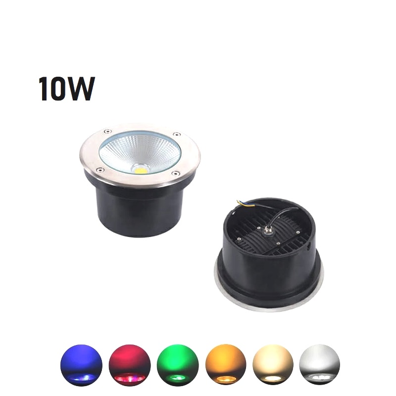 Đèn LED Âm Đất Chip COB 10W - Mã sản phẩm ZADCOB-10W