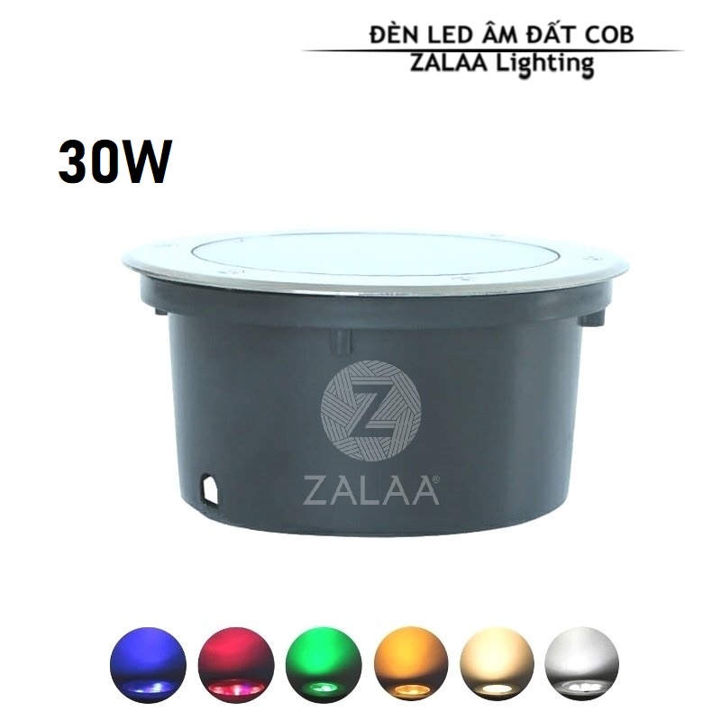 Đèn LED Âm Đất Chip COB 30W - Mã sản phẩm ZADCOB-30W