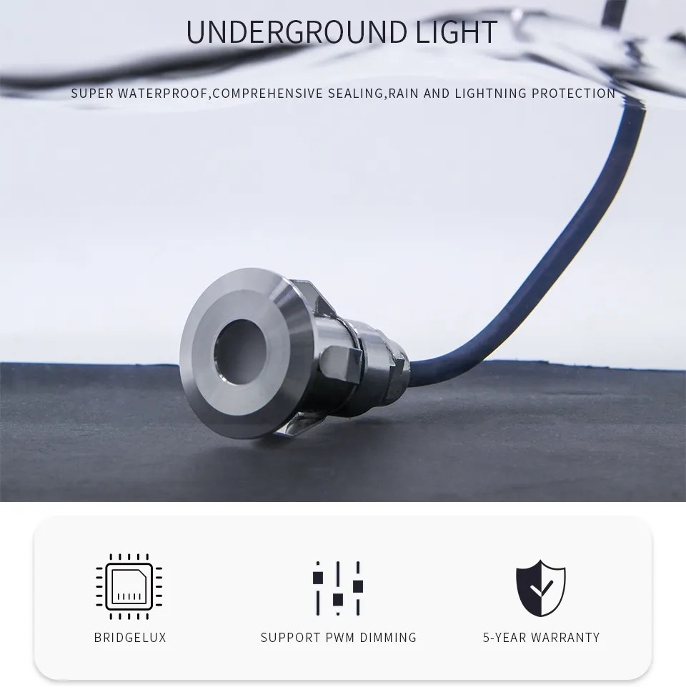 Đèn LED Mini Công Suất từ 0.2-1W Chiếu sáng cảnh quan cầu thang, bể bơi, đường đi..