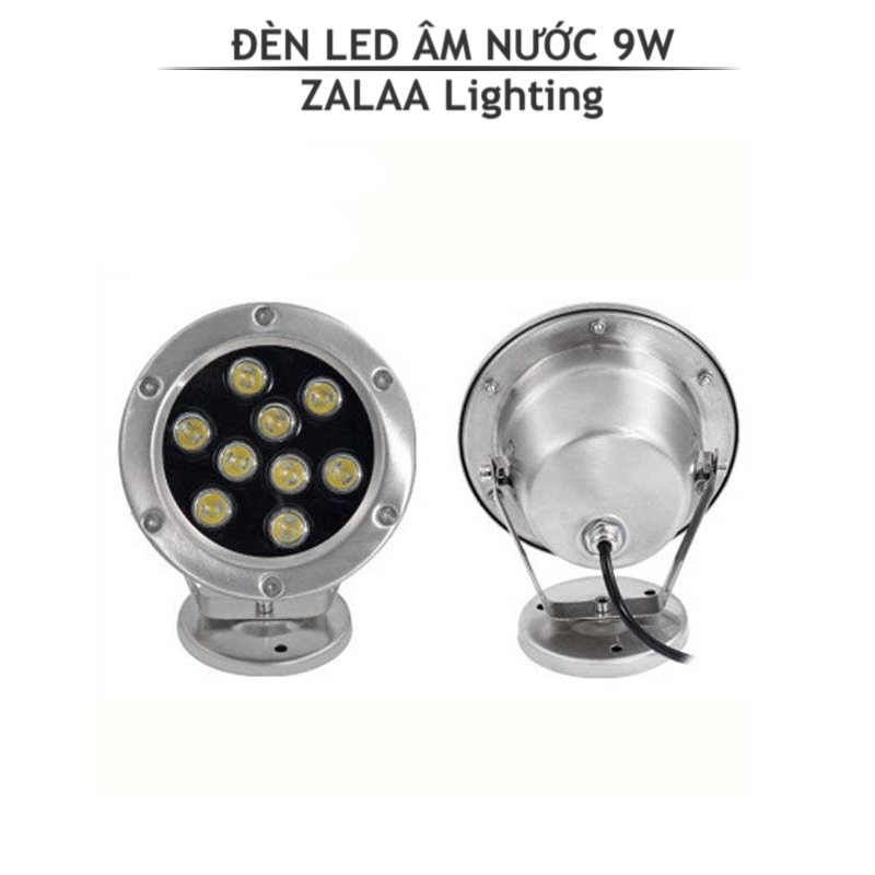 Đèn Led Âm Nước 9W Mã sản phẩm ZAN-9W