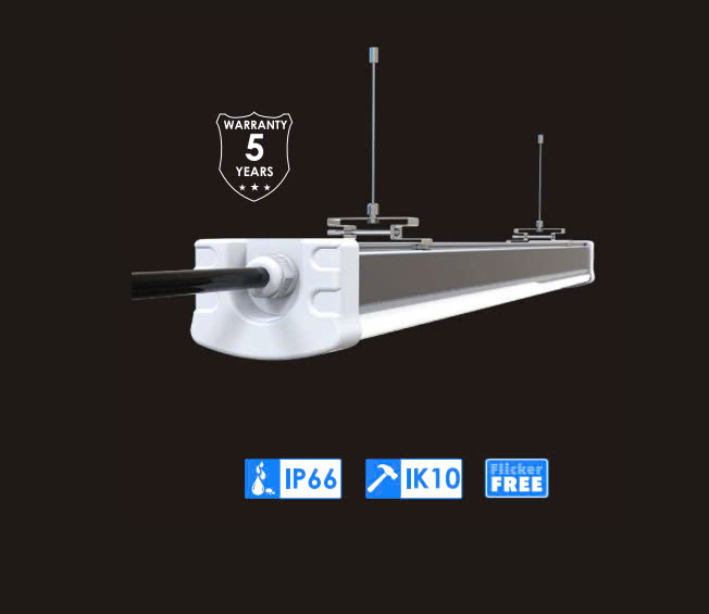 Đèn LED Batten Cao Cấp cho Phòng Sạch 30W 3900lm 600*94*69mm 208pcs SMD2835 Zalaa ZVP-CLT