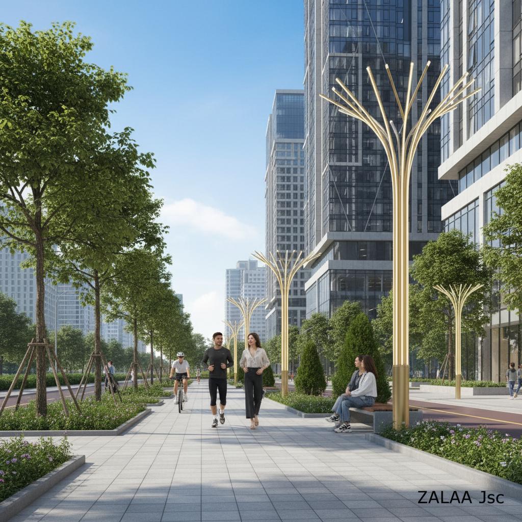 Đèn LED Cây Ánh Sáng Trang Trí Cảnh Quan ZL-LDT-M01 IP66 Nghệ Thuật - ZALAA OEM/ODM LED Tree Lights