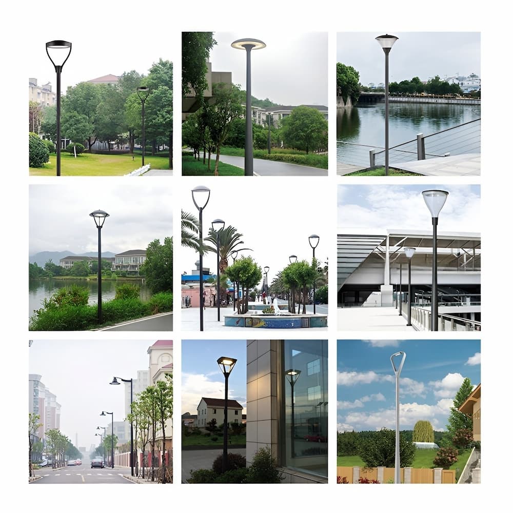 Đèn LED Chiếu Sáng Công Viên, Trang Trí Cảnh Quan ZAT-1030 20-60W H3-6M ZALAA