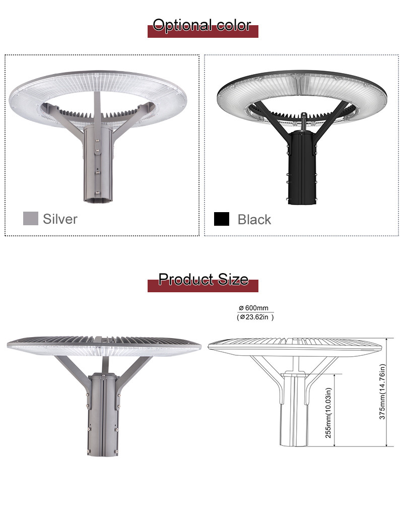 Đèn LED Chiếu Sáng Công Viên, Trang Trí Cảnh Quan ZAT-1042b 50-60W H3-6M ZALAA