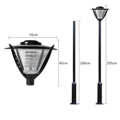 Đèn LED Chiếu Sáng Công Viên, Trang Trí Cảnh Quan ZAT-1033 20-60W H3-6M ZALAA