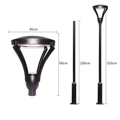 Đèn LED Chiếu Sáng Công Viên, Trang Trí Cảnh Quan ZAT-1033 20-60W H3-6M ZALAA