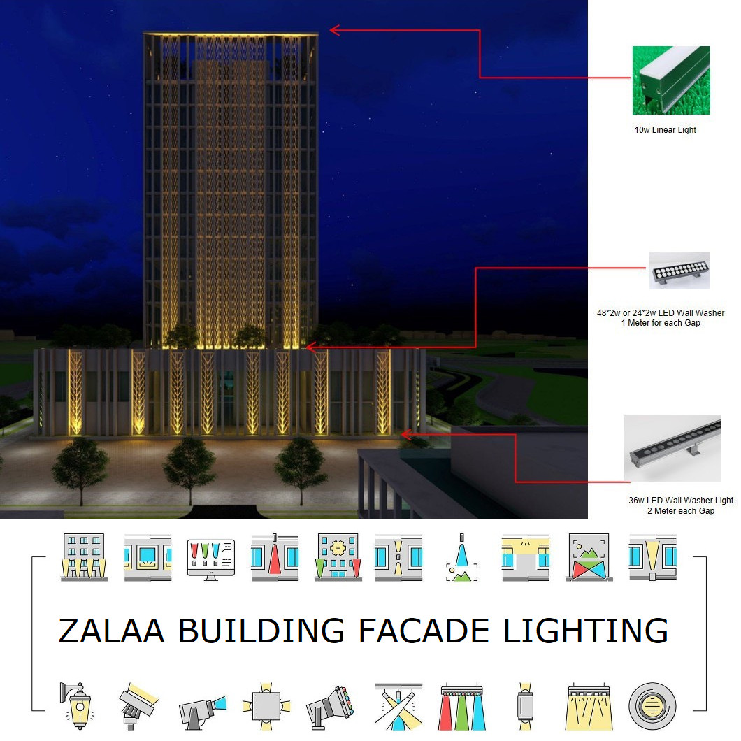 Đèn Rọi cột vuông xám 10W-220V-3000K RCVX10W