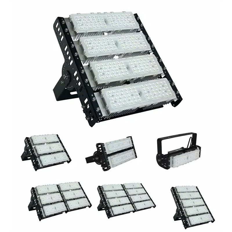 Đèn LED Chiếu Sáng Sân Thể Thao Pickleball 100W, 200W, 300W, 400W - ZALAA OEM Philip Ghép Module SMD