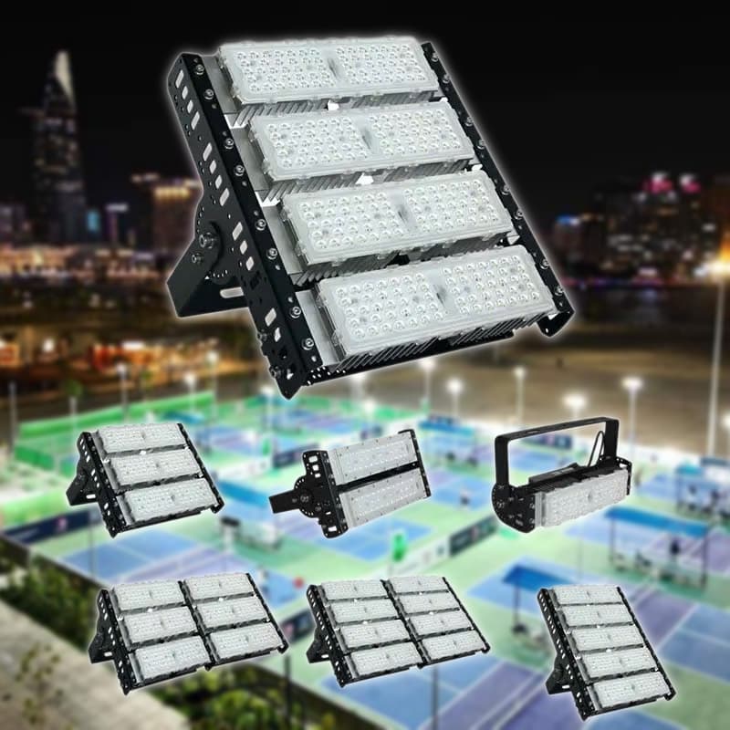 Đèn LED Sân Pickleball 100W, 200W, 250W, 300W, 400W – Công Nghệ Module Philips OEM by ZALAA