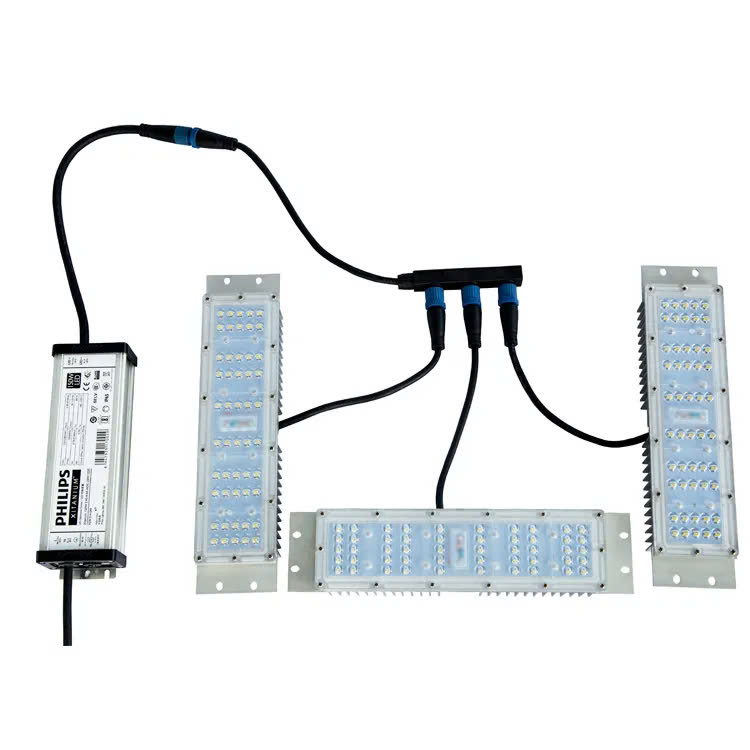 Đèn LED Chiếu Sáng Sân Thể Thao Pickleball 100W, 200W, 300W, 400W - ZALAA OEM Philip Ghép Module SMD