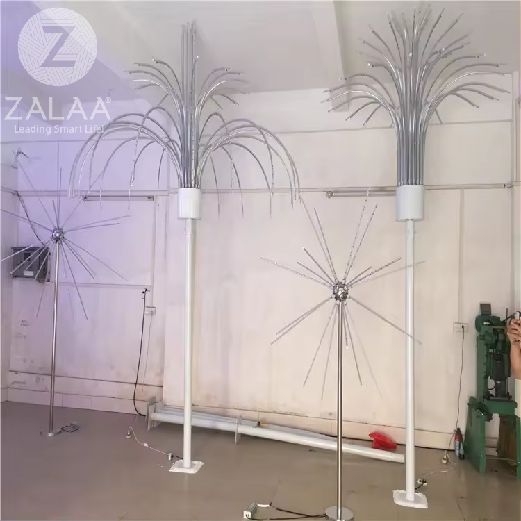 Đèn LED Đài Phun Nước kiểu pháo hoa ZALAA ZCSV-DPN | Giải pháp chiếu sáng và trang trí cảnh quan trung tâm