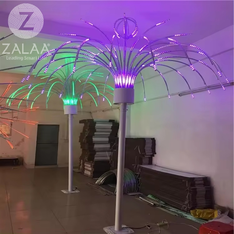 Đèn LED Đài Phun Nước kiểu pháo hoa ZALAA ZCSV-DPN | Giải pháp chiếu sáng và trang trí cảnh quan trung tâm