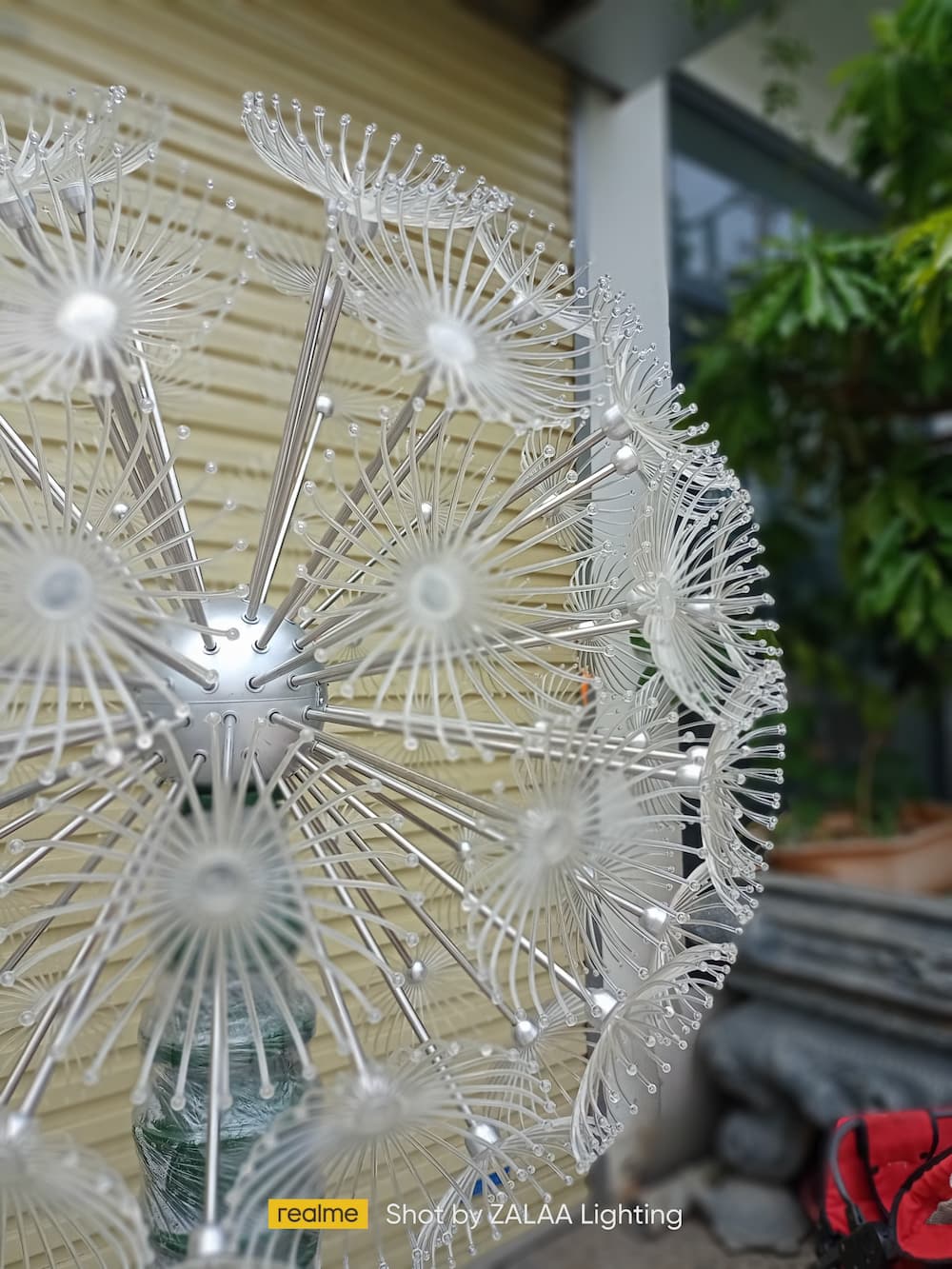 Đèn LED Dandelion Bông Hoa Bồ Công Anh D1.2m, Ánh sáng đổi màu RGB, Giải pháp chiếu sáng cảnh quan kiểu mới