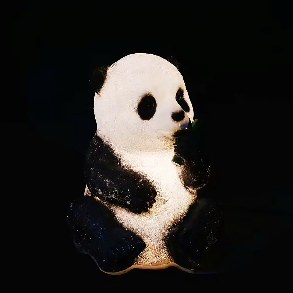 Đèn LED Fiberglass Sợi Thủy Tinh Nhựa họa tiết tạo hình 3D Thú Vật phát sáng Zalaa dành cho Dự án Vườn Ánh Sáng