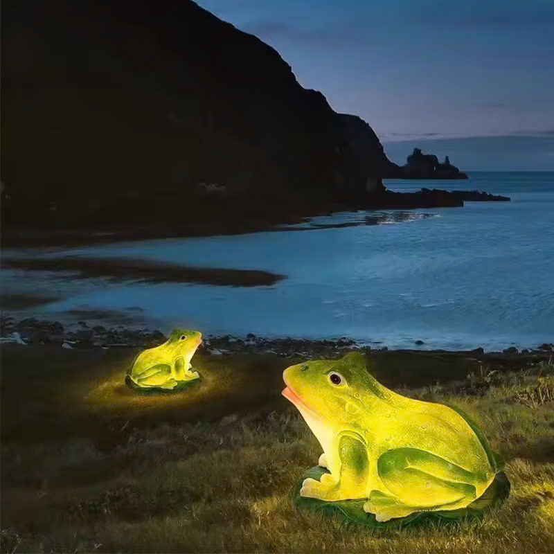 Đèn LED Fiberglass Sợi Thủy Tinh Nhựa tạo hình 3D Con Ếch Frog phát sáng Zalaa dành cho Dự án Vườn Ánh Sáng