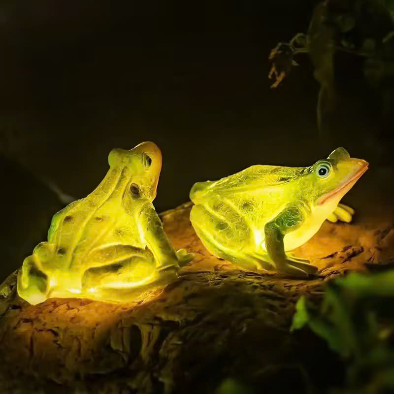 Đèn LED Fiberglass Sợi Thủy Tinh Nhựa tạo hình 3D Con Ếch Frog phát sáng Zalaa dành cho Dự án Vườn Ánh Sáng