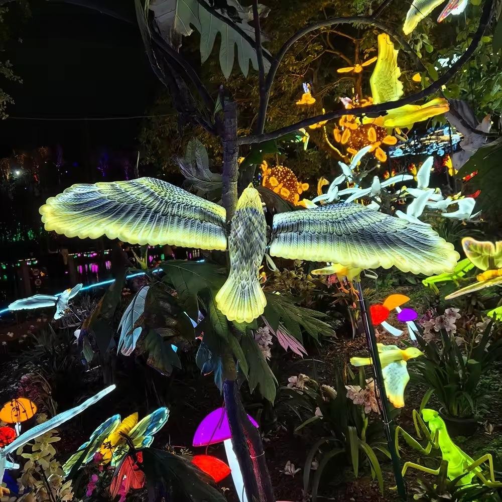 Đèn LED Simulator Light Eagle ZALAA Không Chuyển Động cho Cảnh quan, Vườn hoa, Công viên, Khu giải trí, Lễ hội