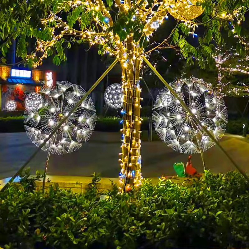 Đèn LED Hoa Bồ Công Anh Dandelion Sợi Quang Lớn D30cm-300cm | Báo Giá