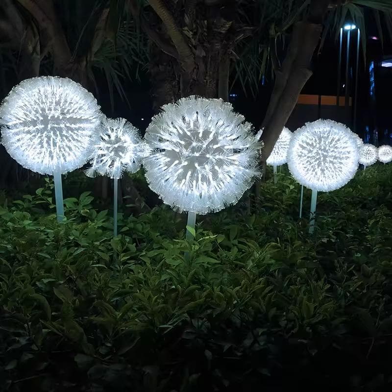 Đèn LED Hoa Bồ Công Anh Dandelion Sợi Quang Nhỏ D30cm-100cm | Báo Giá